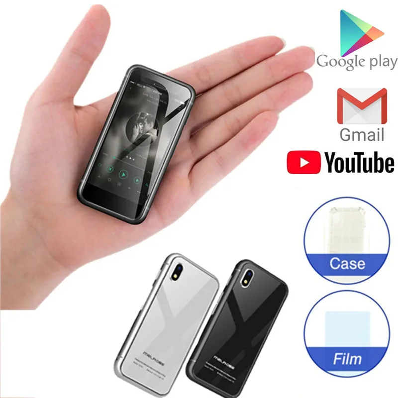  Mini Android 7.0 Smartphone Melrose K15 Google Play 4G 5MP WiFi Double Glass Body 32G Fingerprint S