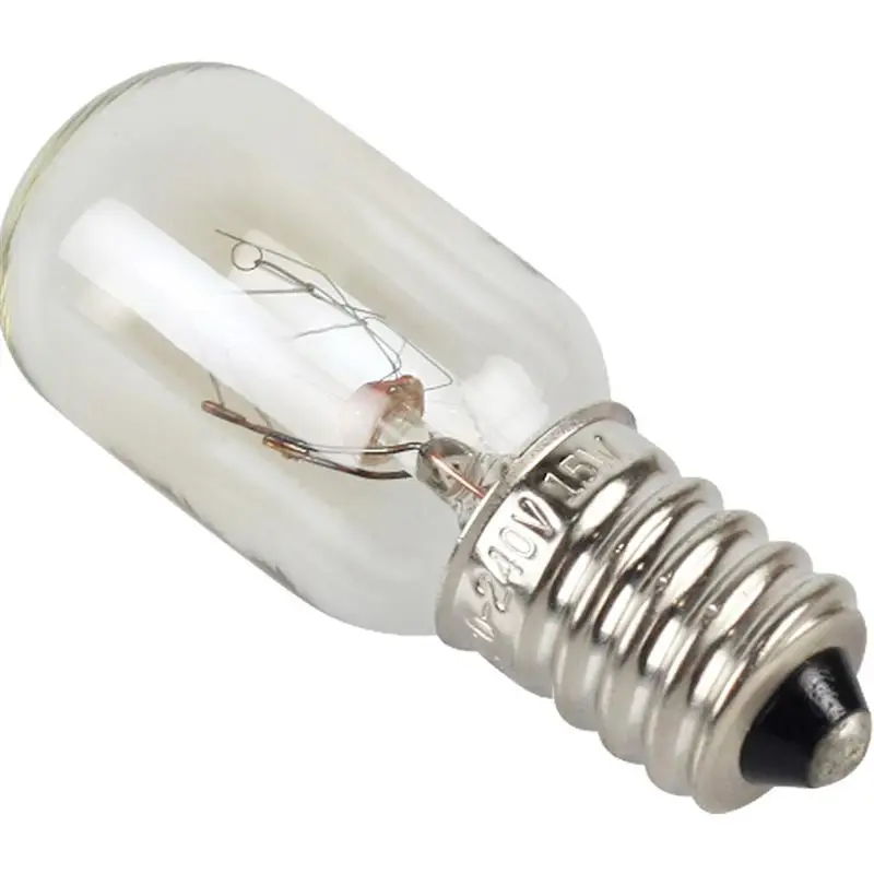 Lot De 4 Ampoules E12 15W Pour Four - Résistantes à La Chaleur - Verre Céramique - Neuves
