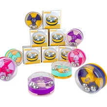 

subbt Fidget Press Turn Beads Spinner Toy For Children Creativity Antistress Hand Press Bead Plate Board Games Adult Stress Gift