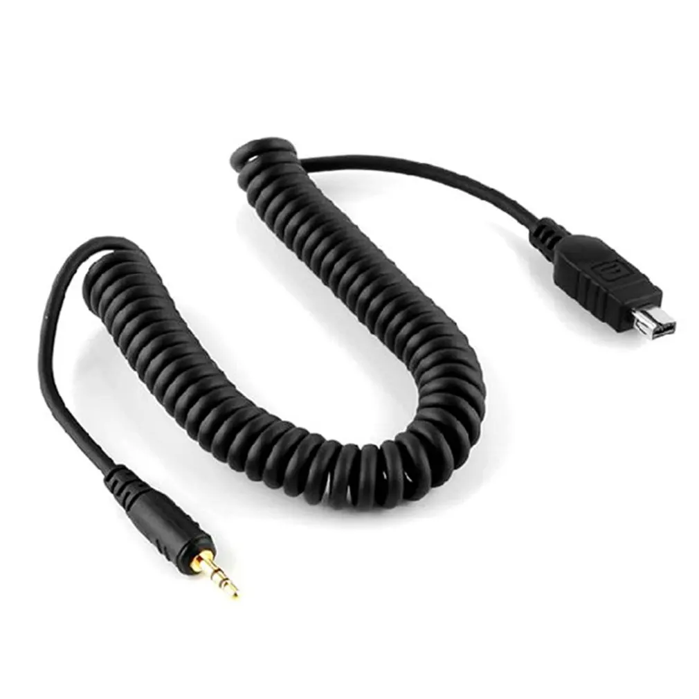 

2.5mm-N1 Camera Remote Shutter Release Control Connect Cable For D700/800/ Sync Cable Screw Lock for Trigger