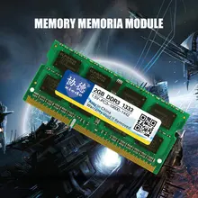 DDR3 1333 2G портативный ПК Memoria модуль PC3-10600, совместимый с процессором Intel и процессором AMD