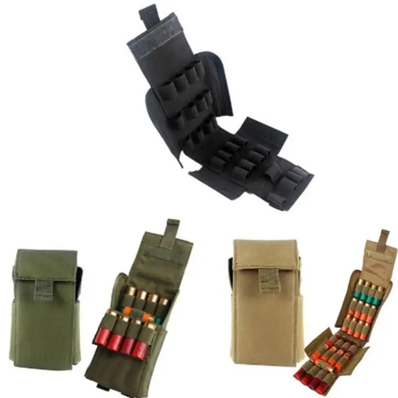 

Tactical 25 12GA 12 Gauge Ammo Shells Reload Magazine Storage Pouches Bag