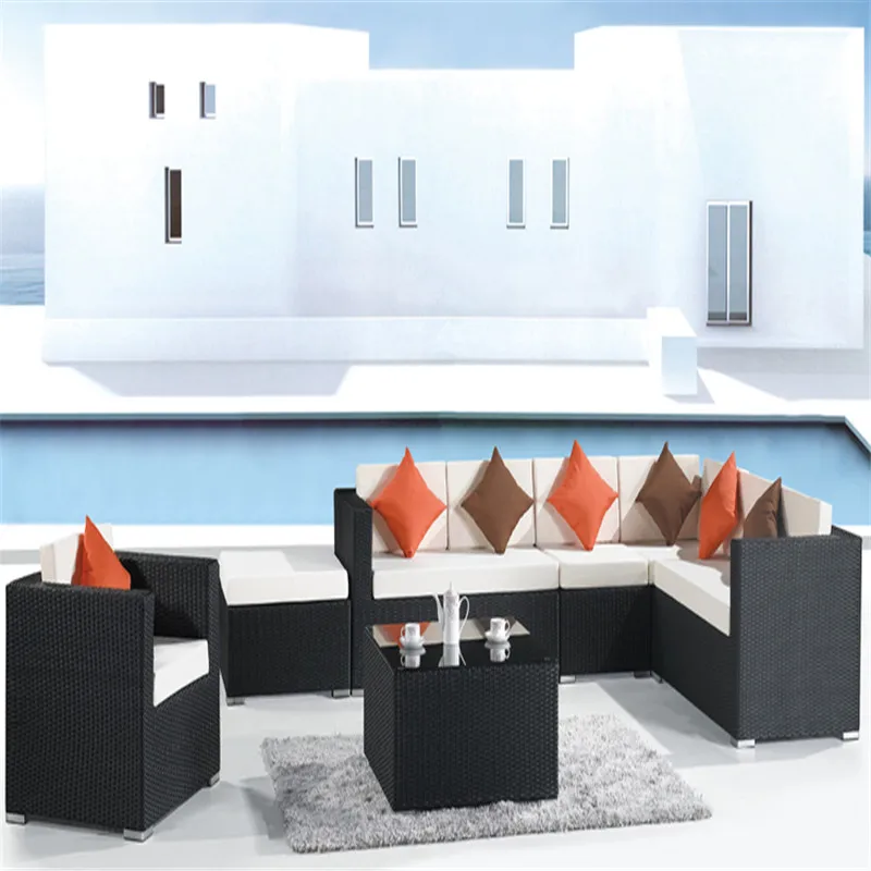 European style leisure sofa sets round shape outdoor sectional | Мебель