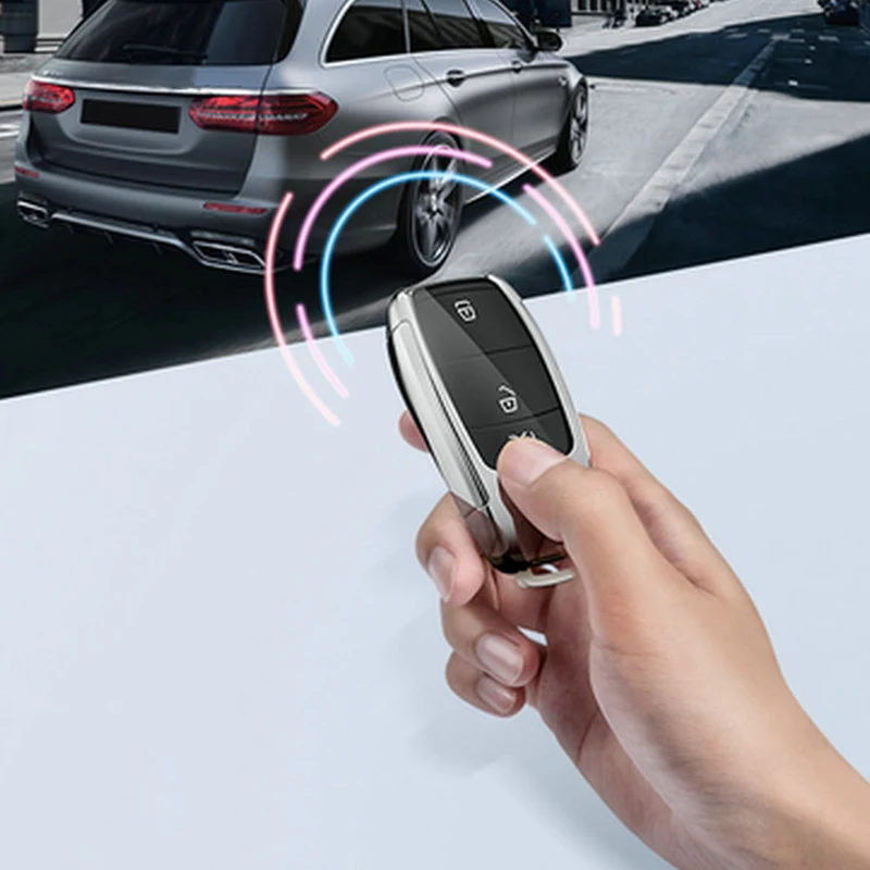 For Mercedes E-Class W213//S213//C238//A238 2017-2019 Car Key Holder Case Cover 1Pc