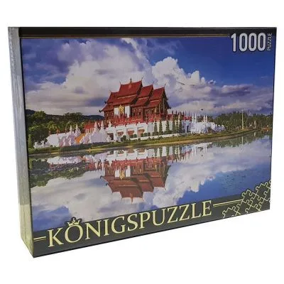 Пазл Таиланд. Парк в Чиангмаие Konigspuzzle 1000 деталей Рыжий Кот