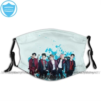 

Shinee Mouth Face Mask SHINee Splat Facial Mask Cool Fashion with 2 Filters for Adult