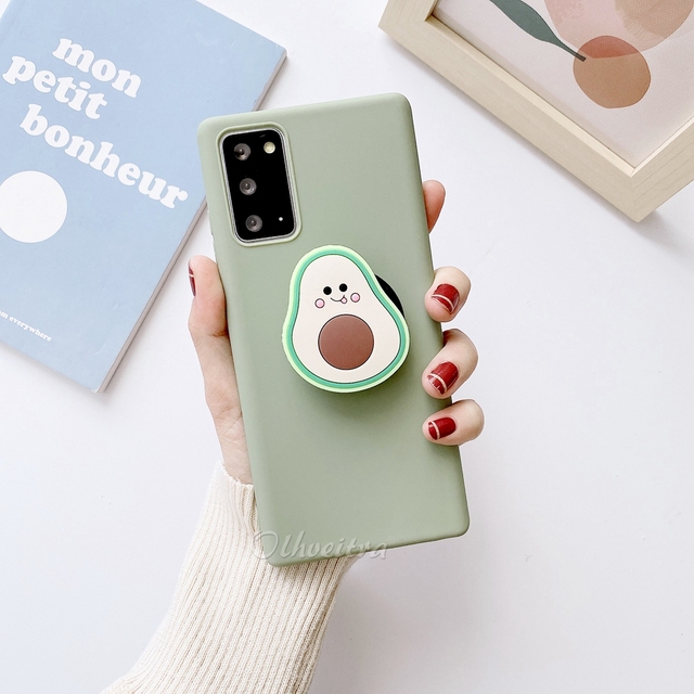Cartoon Phone Holder Case For OPPO A9 A5 2020 A92 A52 A72 A91 A11X A1K Find X2 F11 Pro A7 Cover Soft Silicone TPU Stand Case