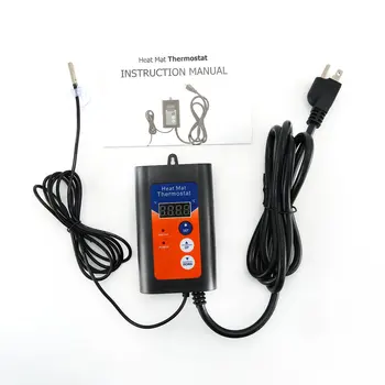 

Heat Mat Thermostat Plastic Propagation Tray Hydroponic Horticulture Growing Equipment Heat Mat Temperature Controller