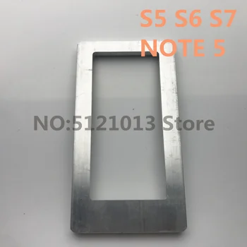 

Precise Positioning aluminum mould for samsung S4 S5 S6 S7 S3 note 3 4 5 LCD positioning oca laminating mobile phone repair