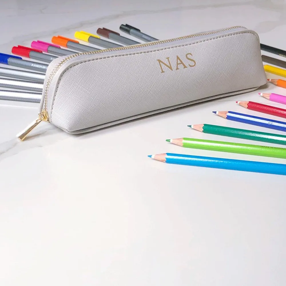 Pencil Case Personalised, Pencil Women, Pencil Initials, Pencil