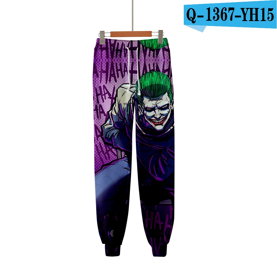 Новые штаны Haha joker 3D высококачественные спортивные штаны лосины хип хоп Harajuku модные популярные трендовые удобные повседневные штаны - Цвет: Q1367