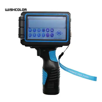 

600DPI HD Printer Intelligent Handheld Inkjet Printer Touch Screen Ink Date Coder Coding Machine Printing Height 2-12.7mm