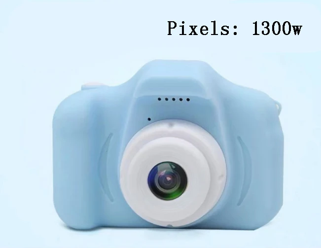 Детская Цифровая камера 2 дюймов hd sports с рисунком героев из мультфильмов; детская игрушечная камера головоломки игрушки - Цвет: 1300wSD32GB