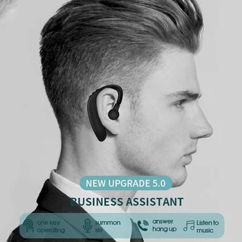 

Wireless Bluetooth 5.0 Earphone Sport with Mic Handsfree TWS HD Stereo Headset Earbuds for All Phone Samsung Huawei Xiaomi