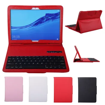 

For Huawei Mediapad T5/C5 10.1Inch Case+Wireless Bluetooth Keyboard Cover беспроводная клавиатура