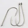 50pcs Fishhook Long Shank Fishing Hook 1#-12# High Carbon Steel Sharp Barbed Offset Narrow Bait Fishing Hooks Tackle Box 3
