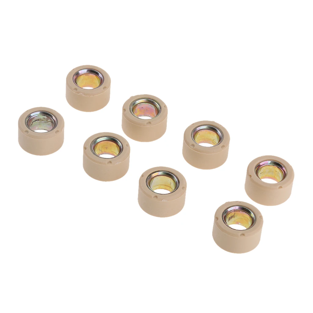 8 Pieces Performance Racing 20x12mm Variator Roller Weights 12.8 gram for Yamaha LH250 YP250 8 Pieces Performance Racing 20x12mm Variator Roller Weights 12.8 gram for Yamaha LH250 YP250