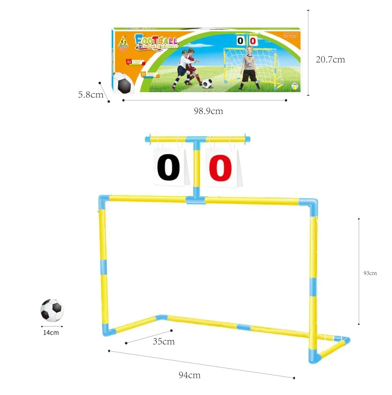 

Kindergarten Outdoor Simplicity Folding Children Football Door Toy Mini Portable Football Frame Goal