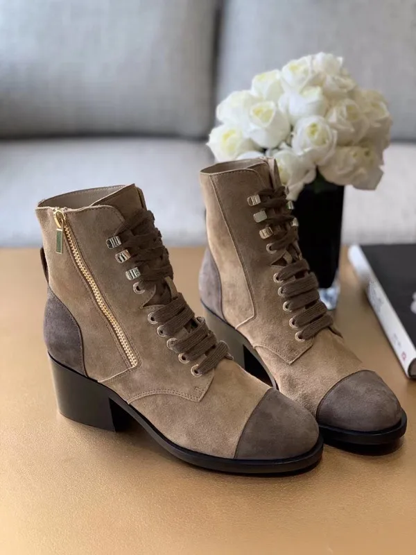 

2019 women female lace up ankle boots booties