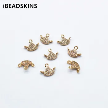 

New arrival! 10x12mm 50pcs Cubic Zirconia Sector shape Connectors for Earrings parts,hand Made Earrings Findings Jewelry DIY