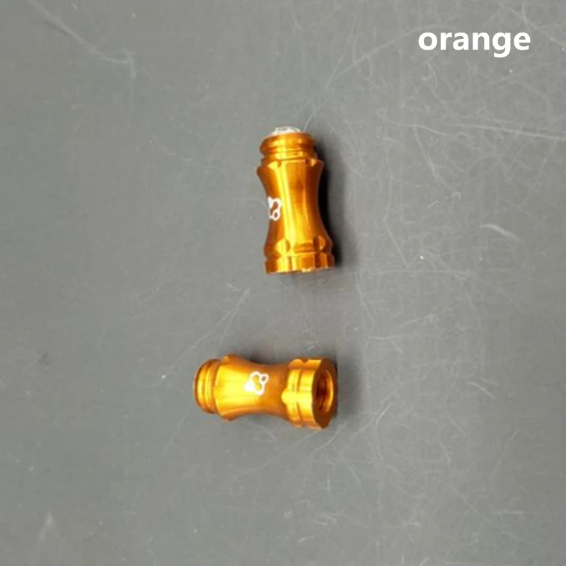 orange Fouriers VL-PE004 колпачок клапана для шоссейных шин колпачок воздушного клапана sFrench колпачок клапана крышка клапана давления s пылезащитные крышки - Цвет: orange