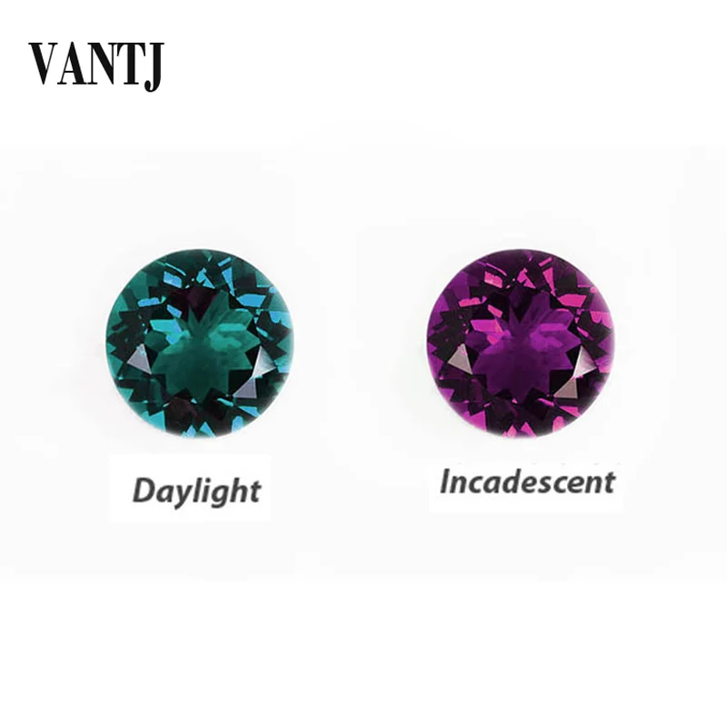 VANTJ Lab Grown Alexandrite Loose Gemstone for Silver or Gold Mounting Diy Fine Jewelry Wonem Gigt VANTJ Lab Grown Alexandrite Loose Gemstone for Silver or Gold Mounting Diy Fine Jewelry Wonem Gigt