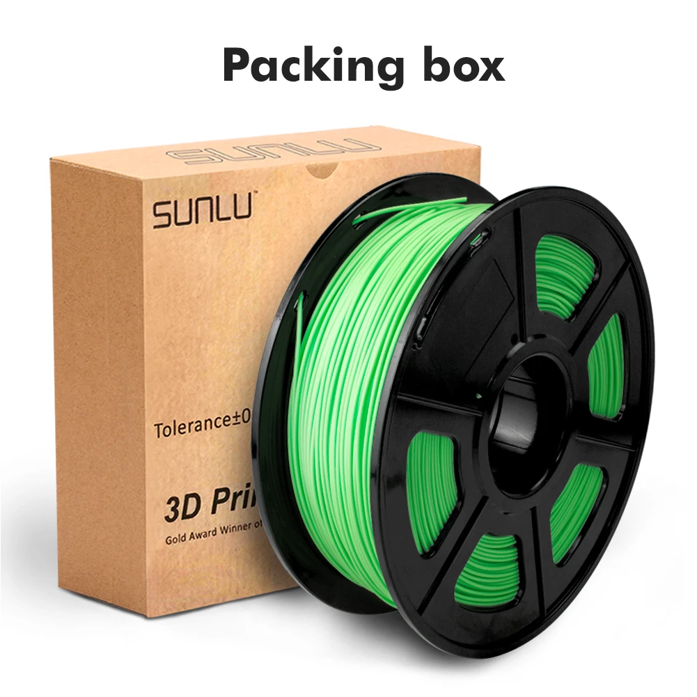 SUNLU 1,75 мм PCL нити для 3D-принтеры низкая температура 3d расходный материал для печати нетоксичный PCL Синтетическая нить 1кг с катушкой