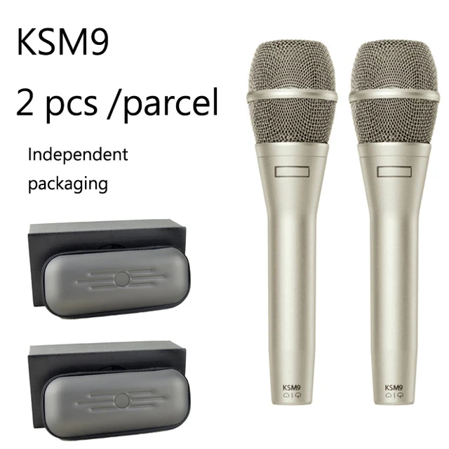 CELEUS Micro Voix en Direct Professionnelle KSM9HS Microphone Filaire  Dynamique Karaoké Supercardioïde Podcast Mic Microphone sans Fil :  : Instruments de musique et Sono