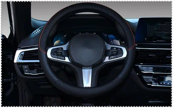 

Advanced car steering wheel cover PU leather M code car accessories 38cm for Hyundai CCS NEOS-3 Accent SR HND-4 Blue-Will