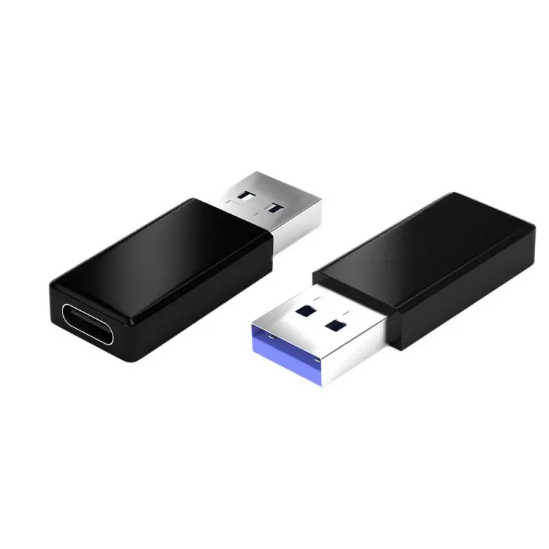 Портативный мини USB 3 0 к type C адаптер штекер usb type-C Женский конвертер Разъем для