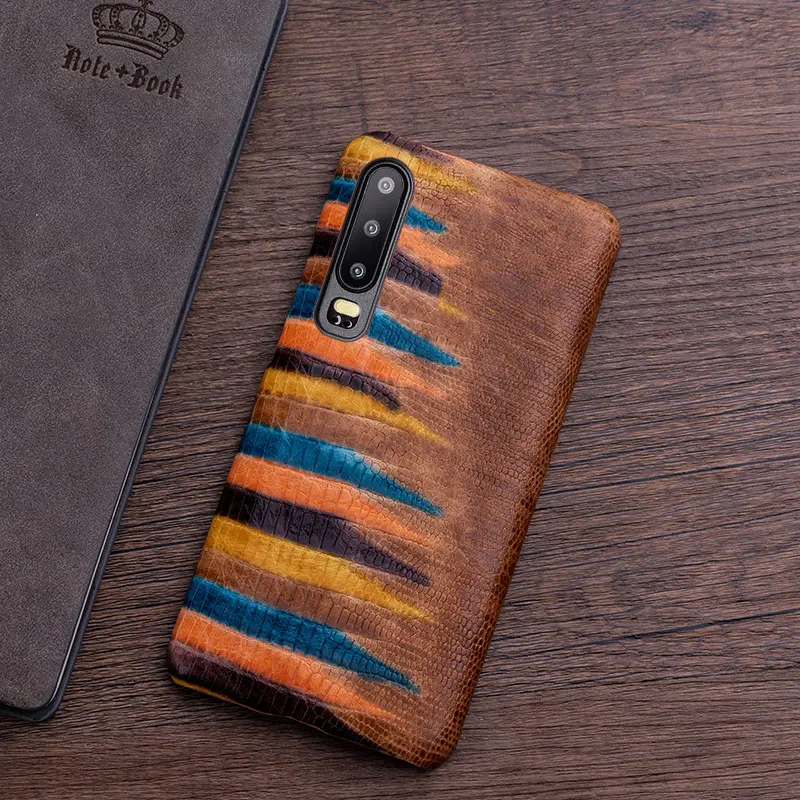 Чехол для телефона huawei P20 P30 lite mate 10 20 Pro lite Y6 Y9 P smart из воловьей кожи окрашенный чехол для Honor 7X8X9 10 lite