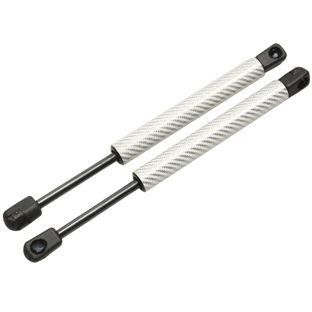 silver carbon fiber Для 1995-2000 Шевроле кавалер для Pontiac Sunfire багажник углеродное волокно газовый пружинный подъемник поддерживает распорку Опора ударов 11,57 дюймов - Цвет: silver carbon fiber