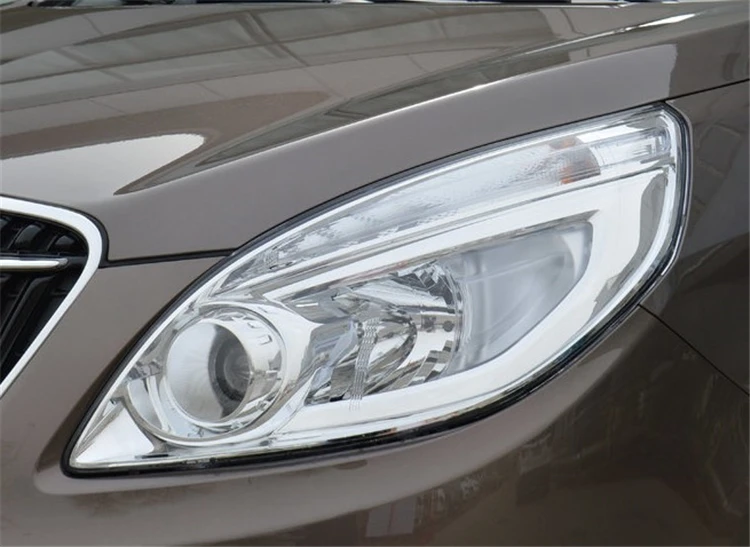 Aplend для Buick GL8 2011 2012 2013 фары прозрачный абажур лампы оболочки маска фары крышка