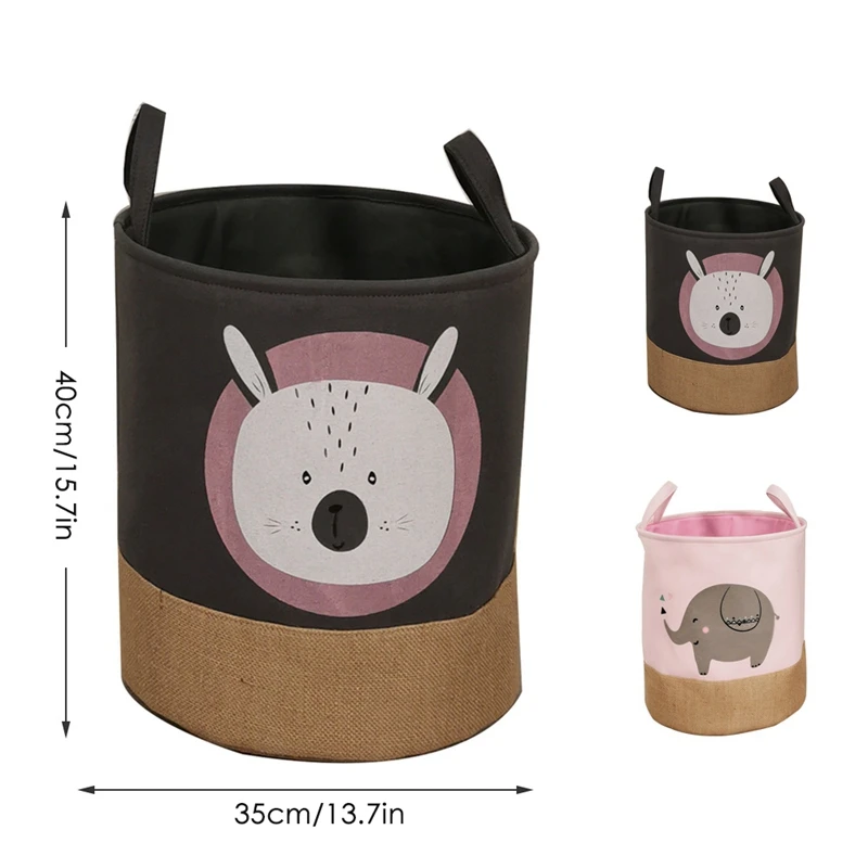 Складные ящики для хранения утолщенная большая корзина для хранения белья тканевая корзина для хранения складной органайзер корзина с ручками для шкафа игрушка