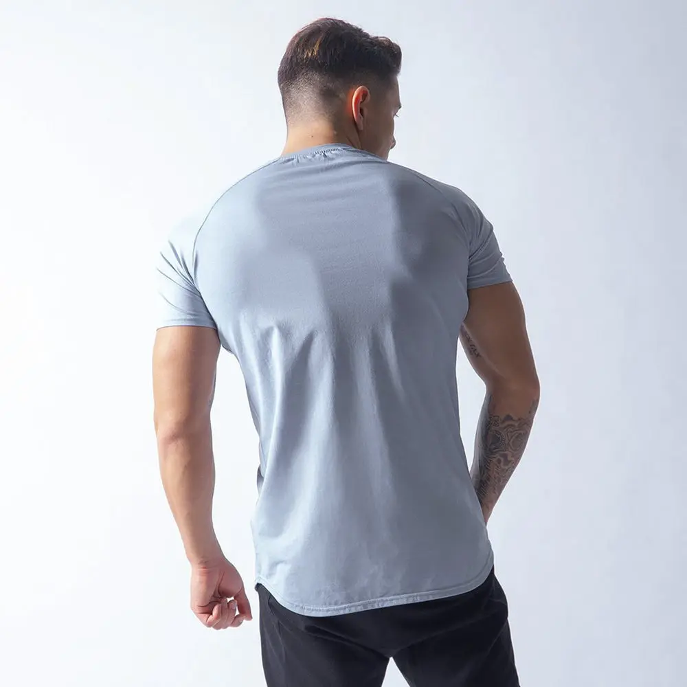Short sleeve gym t-shirt for men mens clothing tops & t-shirts