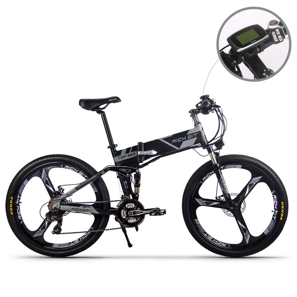 

[EU Direct] RICH BIT TOP-860 8AH 36V 250W 26inch Folding Moped Electric Bike 35km/h Top Speed 35-40km/h Mileage Range Cycling