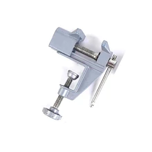 Новое поступление алюминиевый миниатюрный маленький зажим для хобби ювелира на настольной скамейке тиски мини-инструмент