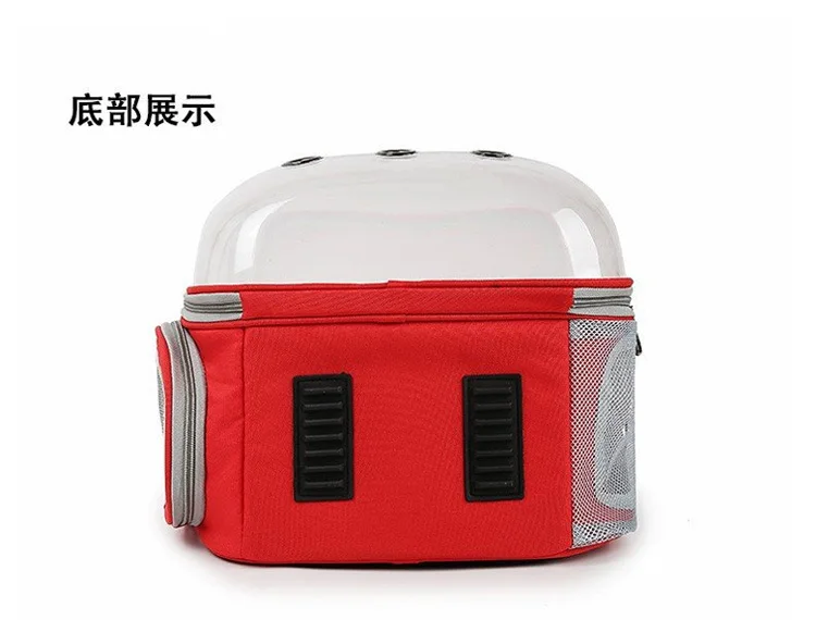 Cat Carrier Bag Breathable Transparent Puppy Cat Backpack Cats Box Cage Small Dog Pet Travel Carrier Handbag Space Capsule