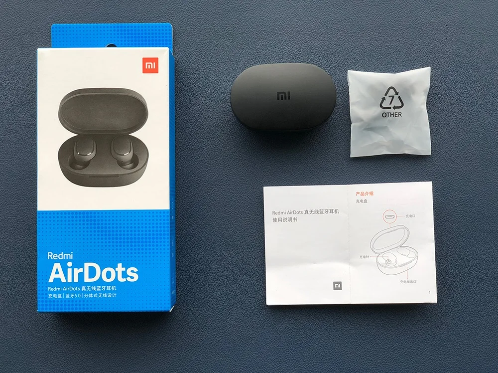 Xiaomi Redmi Airdots TWS Auricular Bluetooth BT 5.0 Estéreo Bajo Inalámbrico Auriculares de reducción de ruido Micrófono Manos libres Auriculares Control de AI, Versión inglesa (15)
