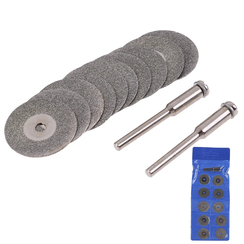  10Pcs/Set Diamond Cutting Wheel Saw Blades Cut Off Discs For Rotary Power Tool
