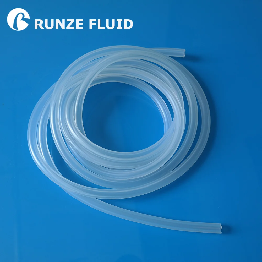 Food Grade Silicone Peristaltic Tubing Transparent High Flexibility