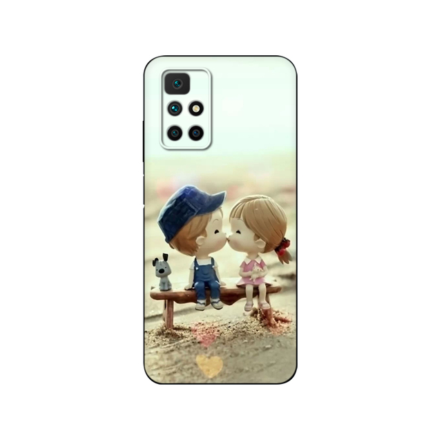 Redmi 10 Case Silicon Back Cover Phone Case For xiaomi Redmi 10 2022 Soft 6.5inch Redmi10 global bumper etui black tpu case