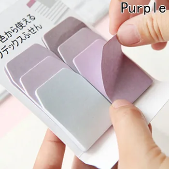 

2020 Gradient Color Index Memo Pad Paper Sticky Notes Planner Sticker Kawaii Stationery Papeleria School Supplies