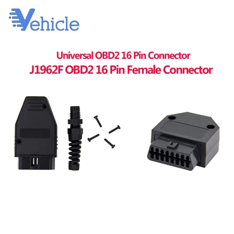 16 контактный разъем J1962F OBD2 считыватель кодов obd универсальный obd2|Считыватели и