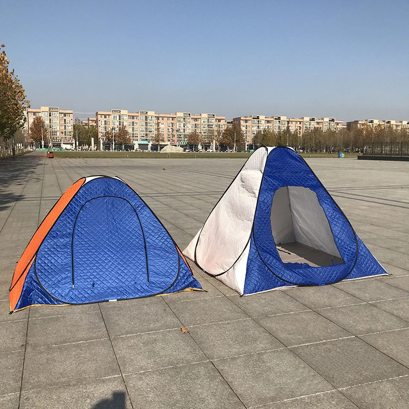 Новая автоматическая палатка для подледной рыбалки 2 3 человек двухслойная