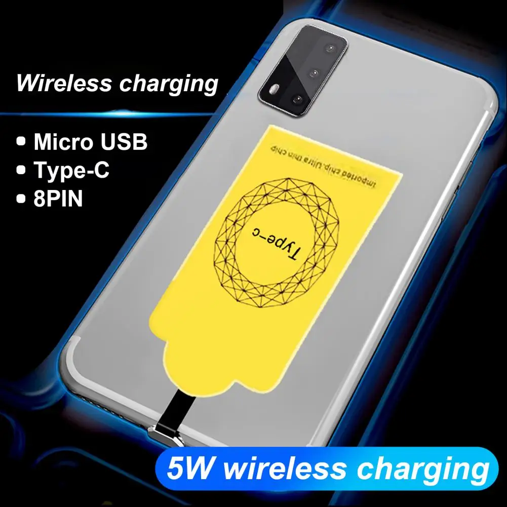 Wireless Charger Receiver Coil Quick Charging Efficient Heat Dissipation Ultra-thin Self-adhesive Smart Phone Wireless Charging