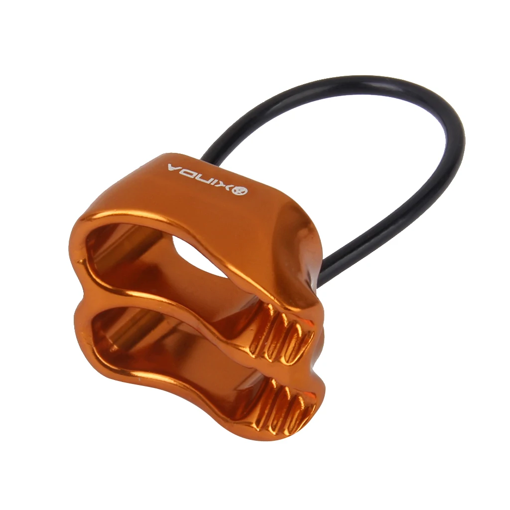 

25KN ATC Belay Rappel Device Outdoor Rock Climbing Carabiners Abseiling Downhill Safety Ring Belay Device Climbing Equipment