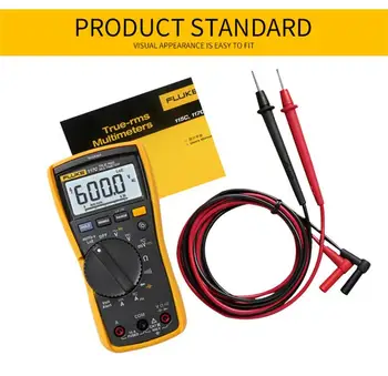 

Fluke 117 C Multimeter Tester Digital Multifunction Multimeter Portable Digital Tester for AC / DC True RMS Tester