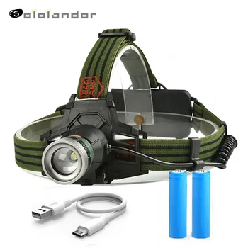 

2019 Newest Headlamp LED Laptop Flash Light USB Charging XPE Headlight Multi-purpose Adjustable LED Taillight Torch Bike lantern