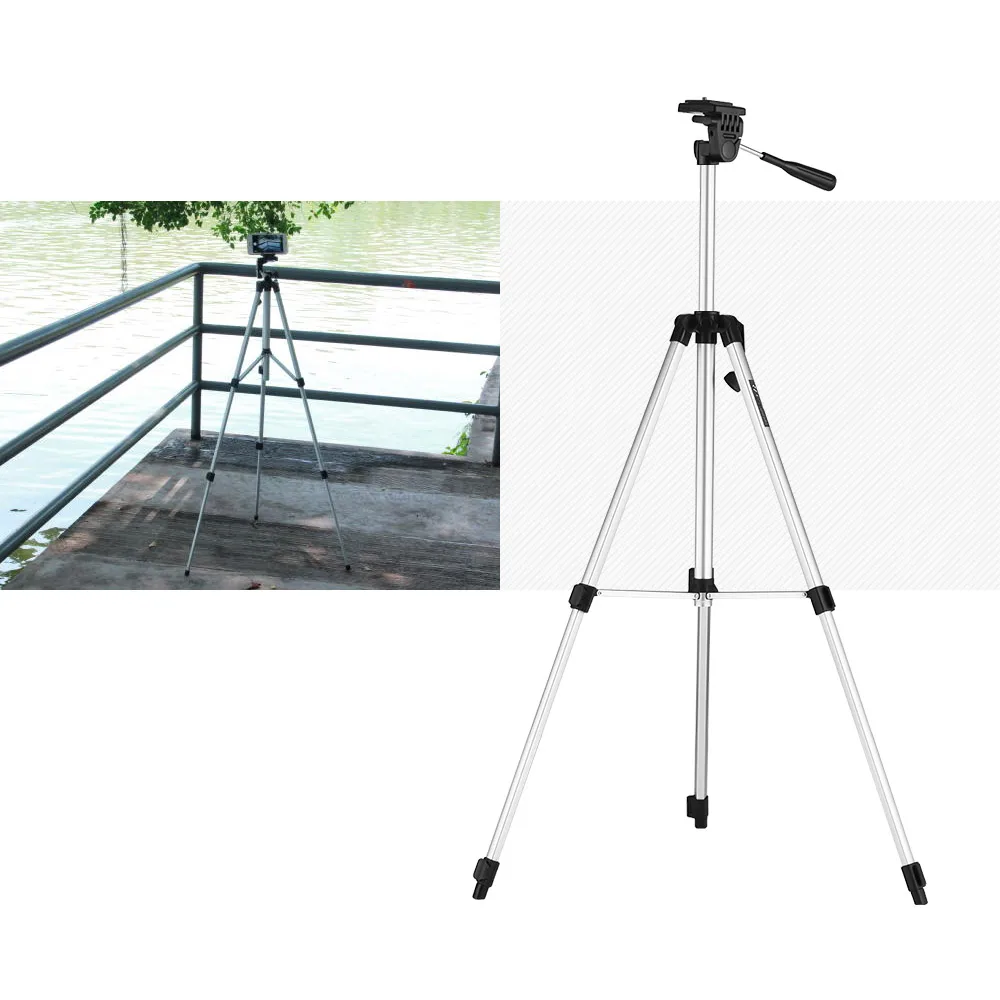 WEIFENG WT-330A Штатив для телефона, фотокамеры для Canon Nikon sony DSLR штатив Camara Профессиональный портативный мини штатив для экшн-камеры
